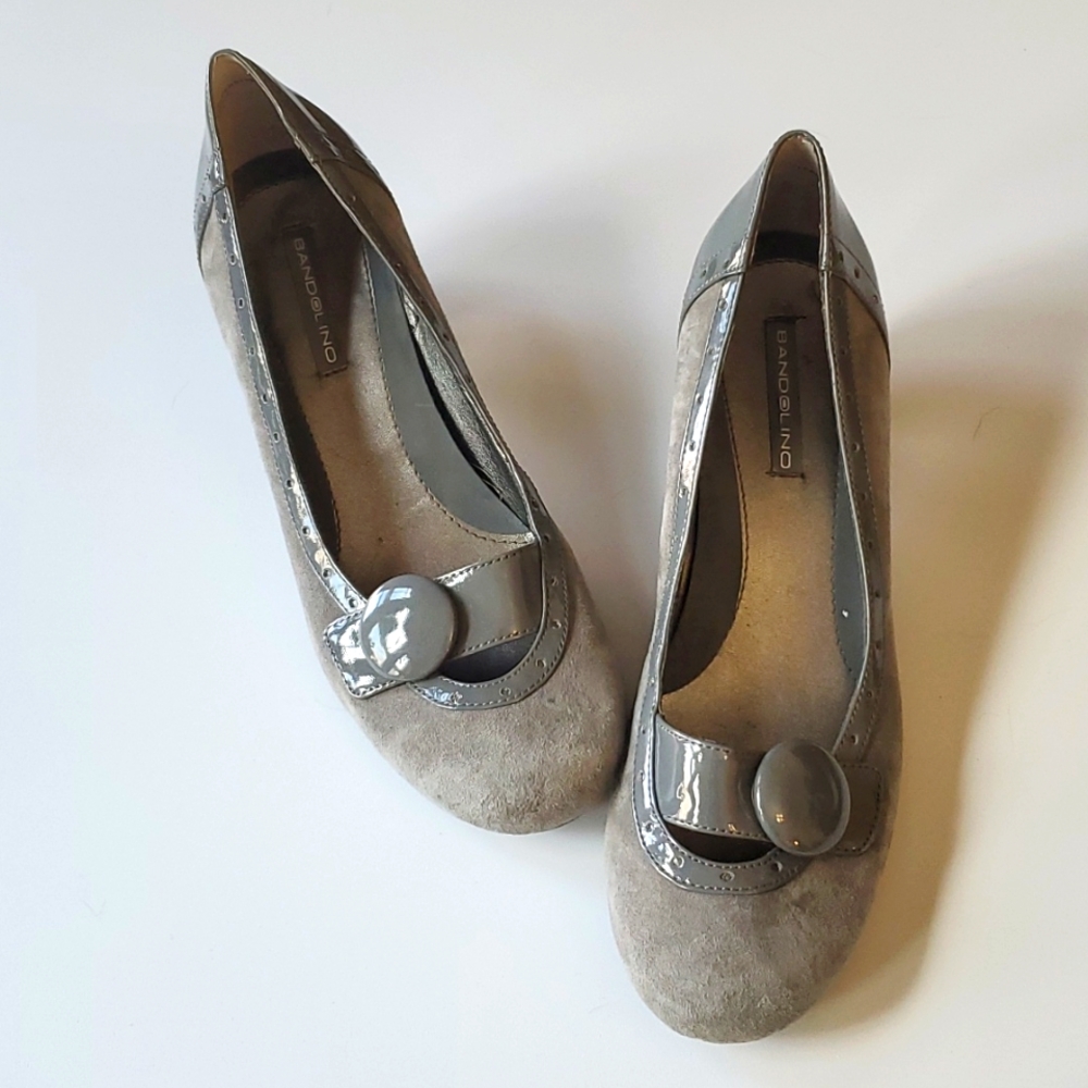 ⚡2" gray heel, Bandolino